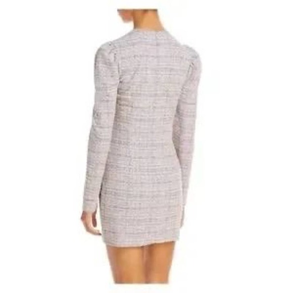 AQUA Puff Sleeve Mini Dress Size Small New with Tags - Picture 2 of 6